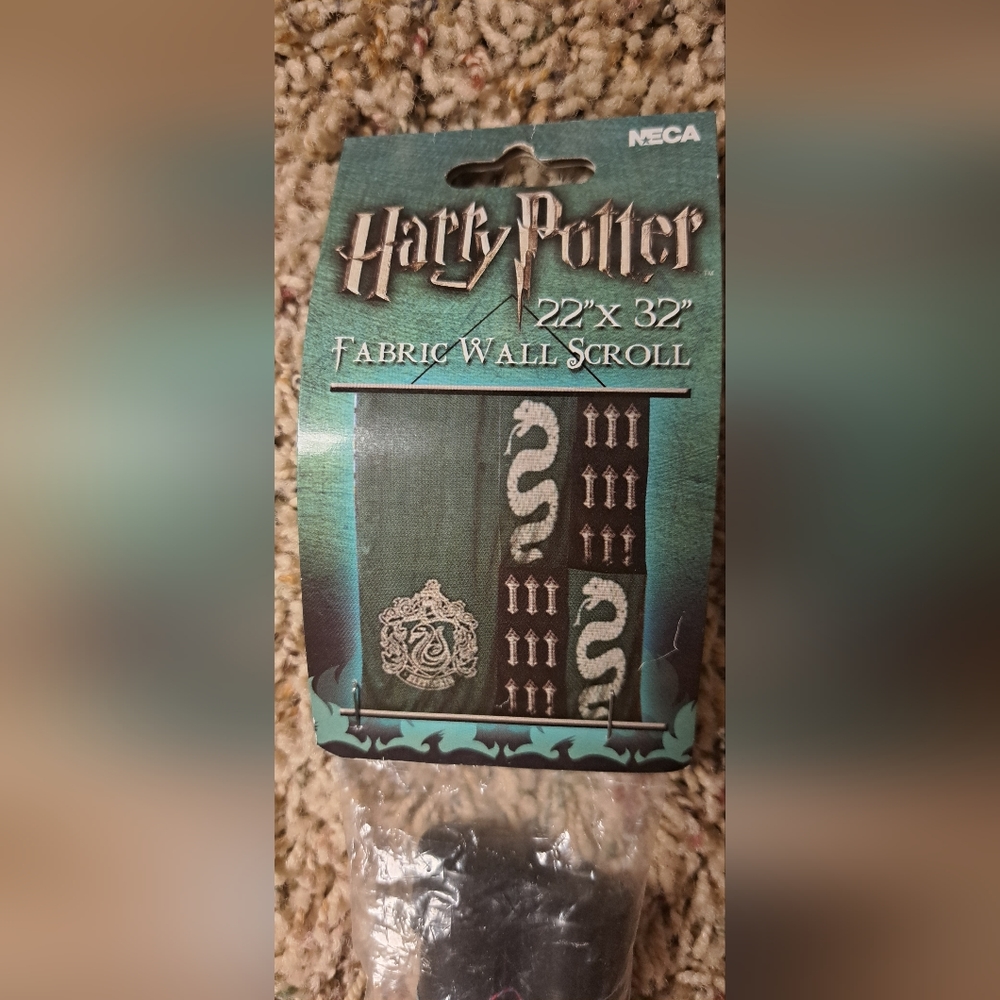 Harry Potter Slytherin Fabric Wall Scroll